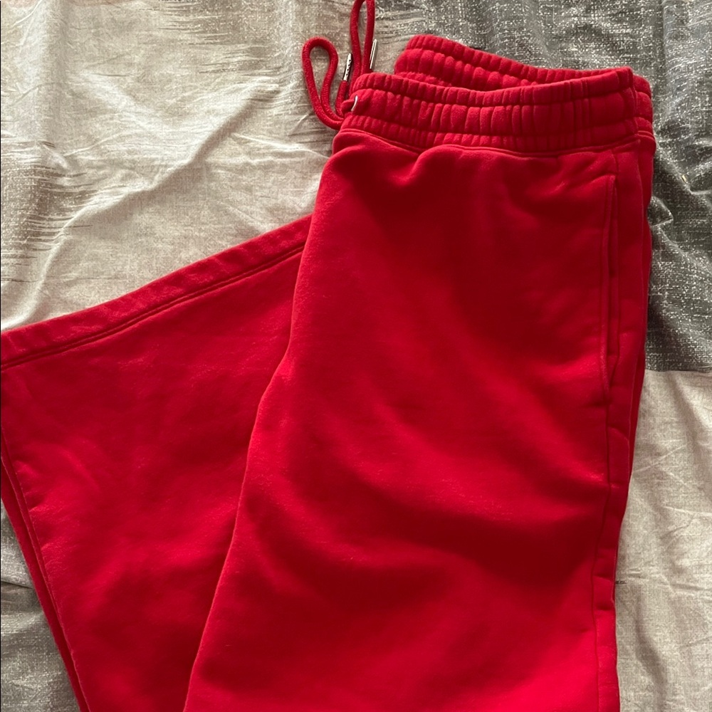 Abercrombie Wide Leg Sweatpants